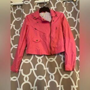 New Anthropologie Dolan hot pink jacket size small